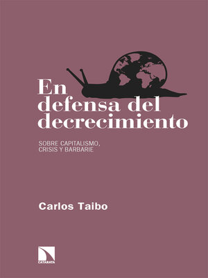 cover image of En defensa del decrecimiento